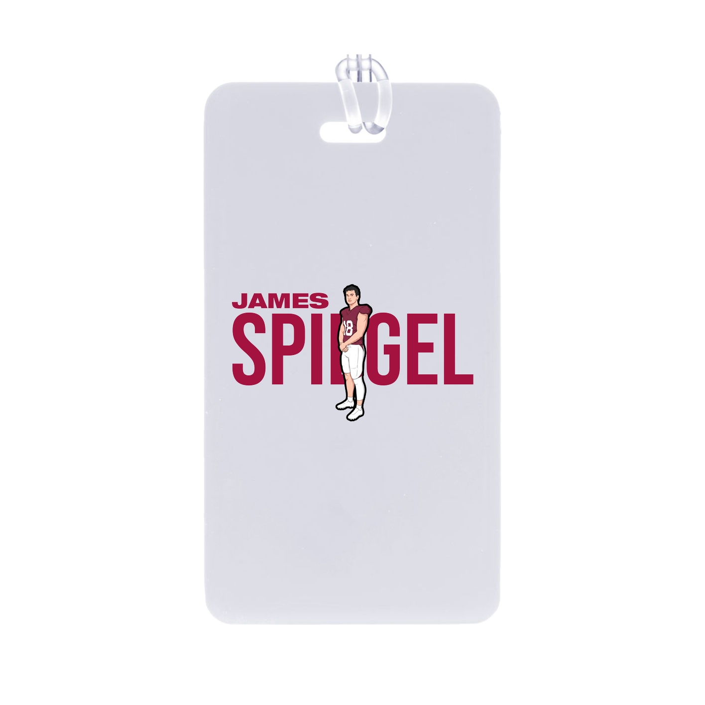 Bag Tag — Player Name in Classic