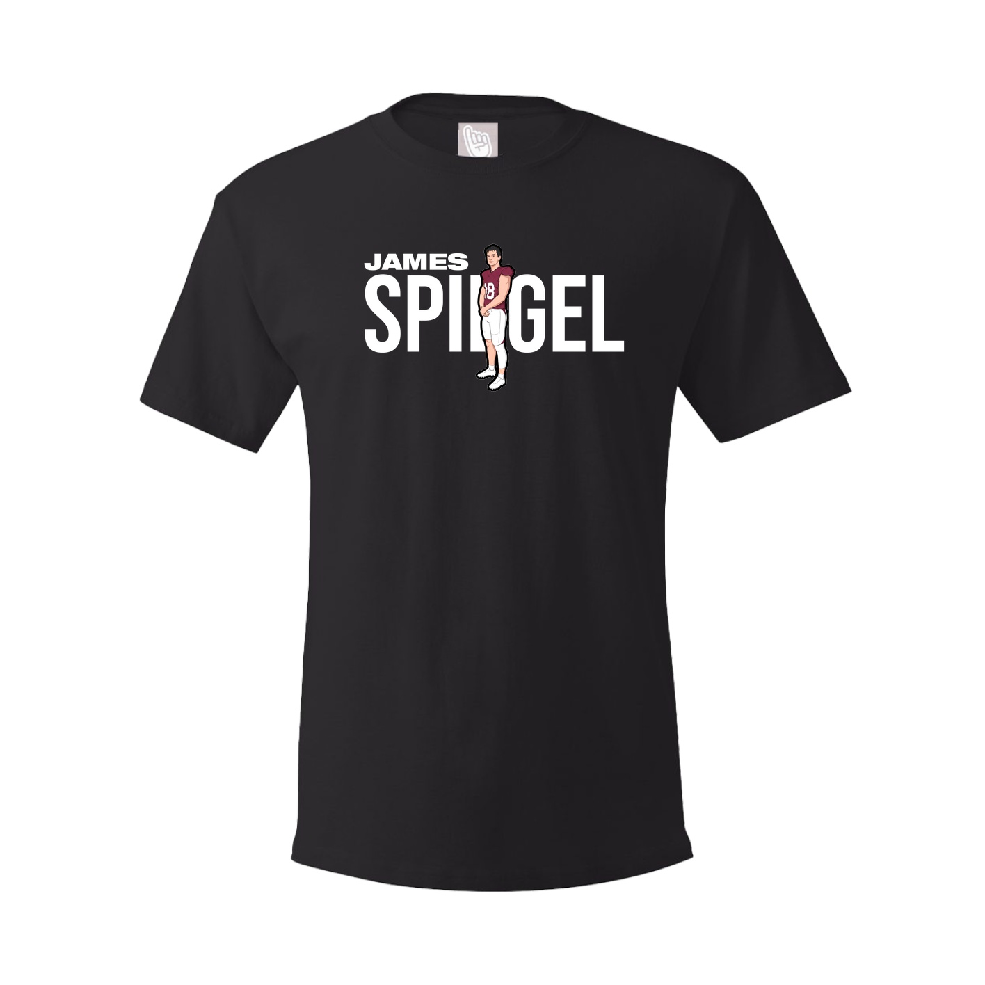 Youth Tee — Player Name in Black