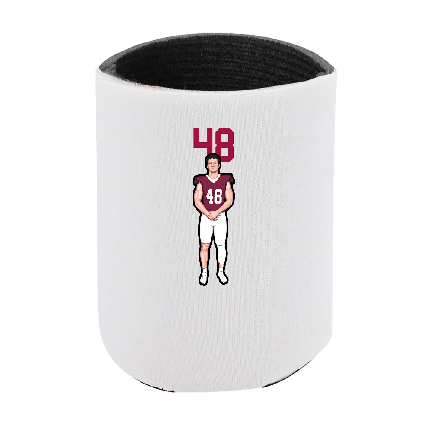 Can Holder — Number Top in White