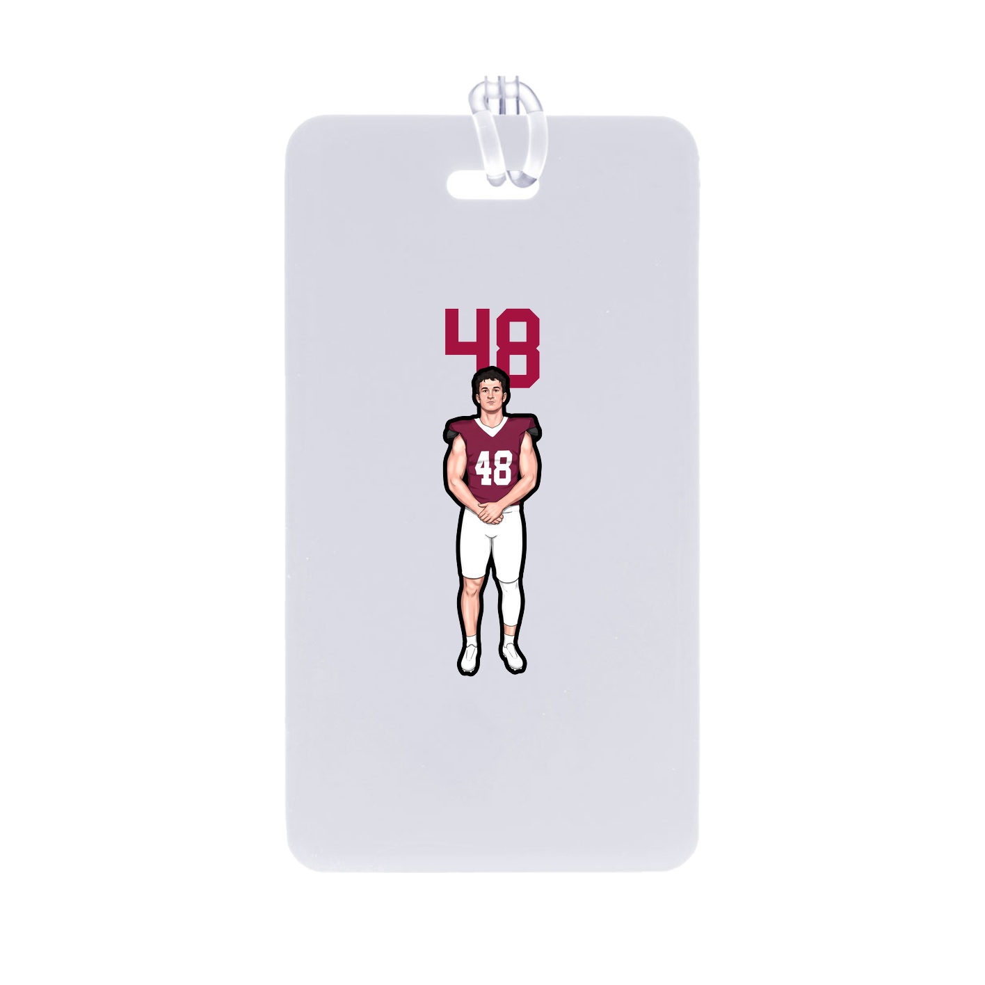 Bag Tag — Number Top in Classic