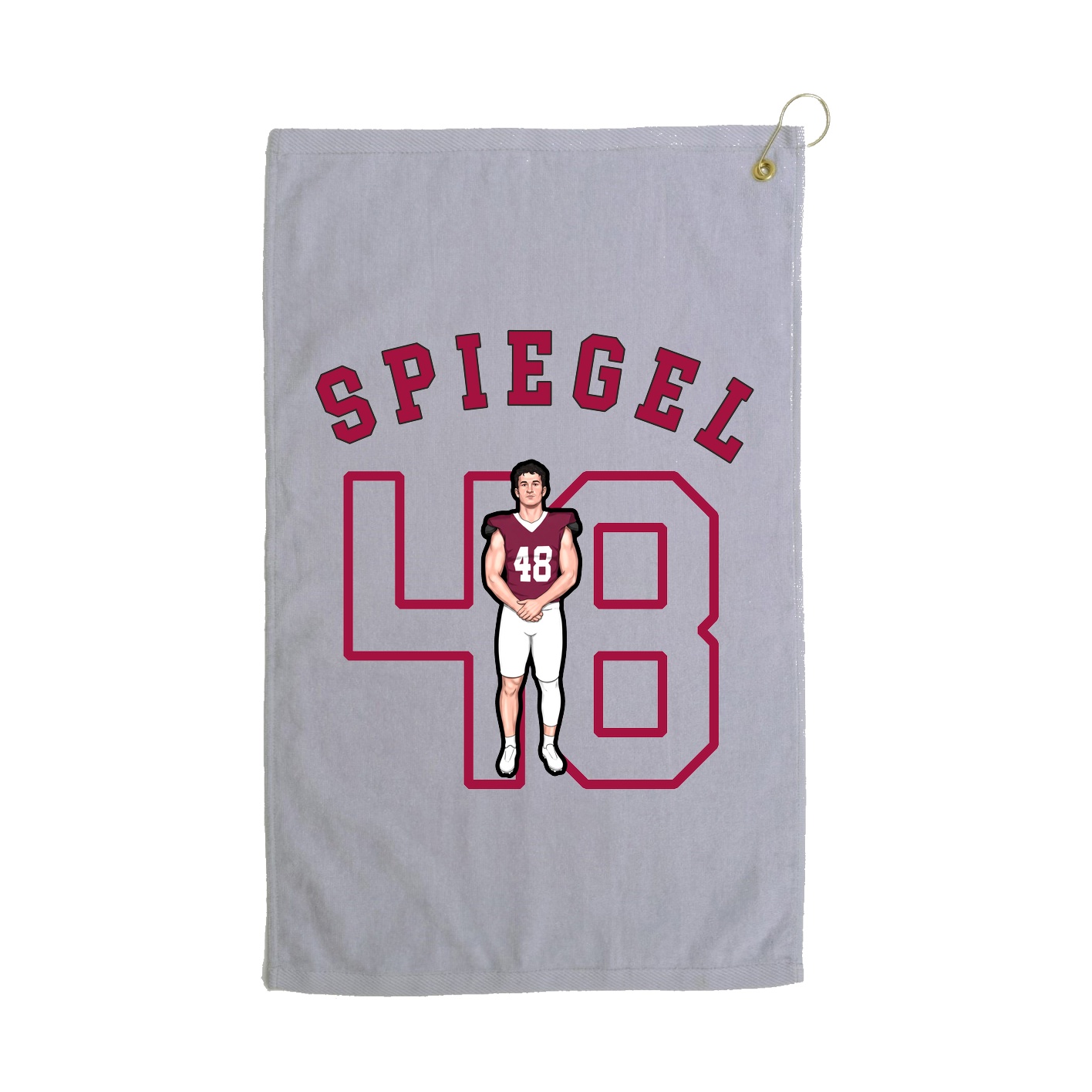 Golf Towel — Shirsey Arch in Grey