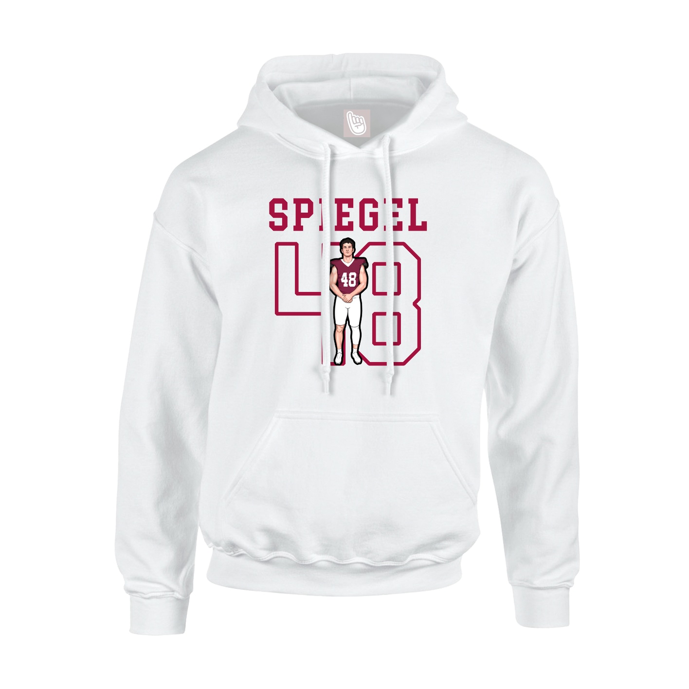 Youth Hoodie — Shirsey in White