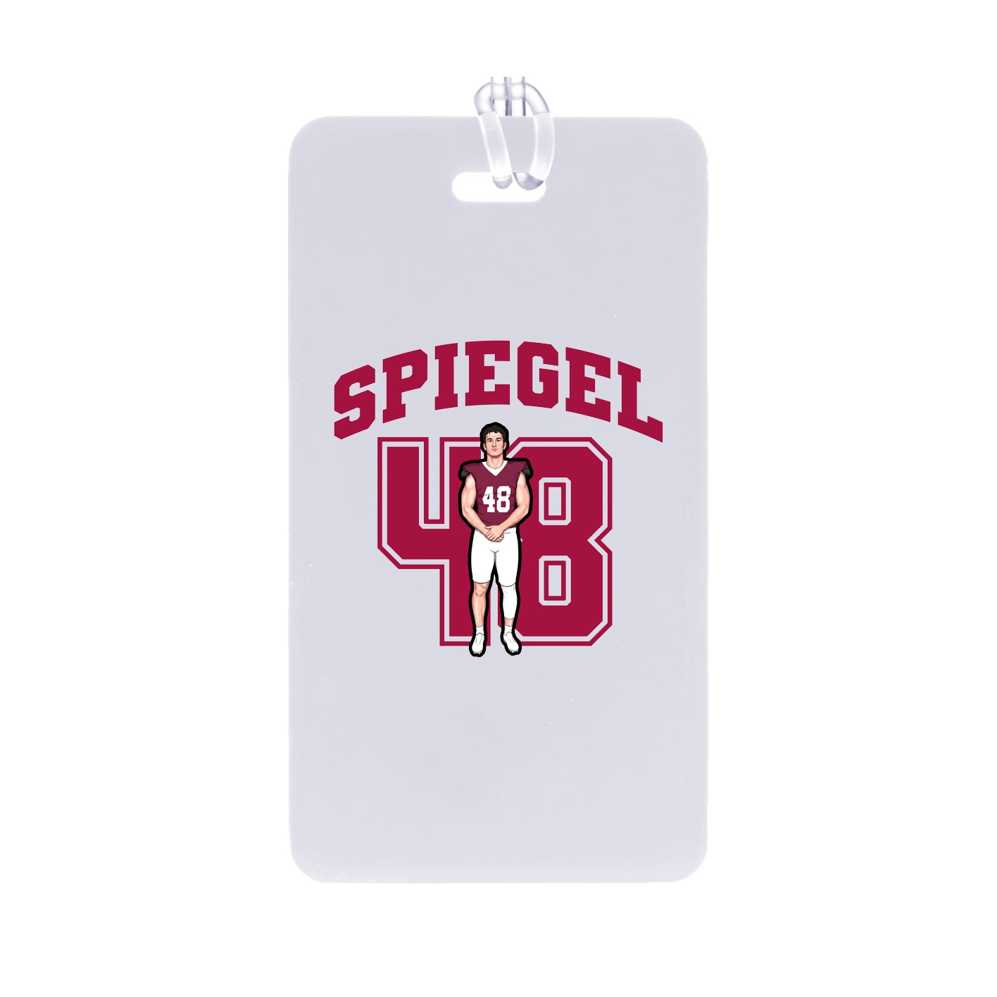 Bag Tag — Number in Classic
