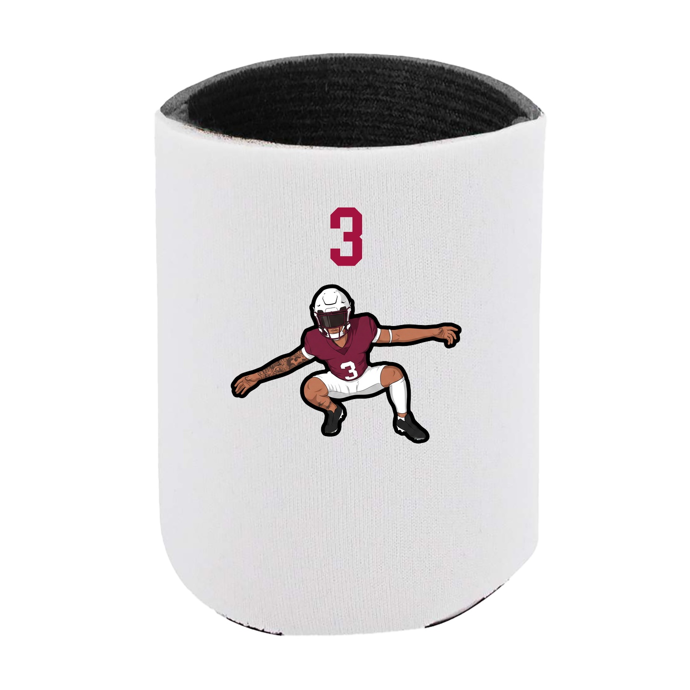 Can Holder — Number Top in White