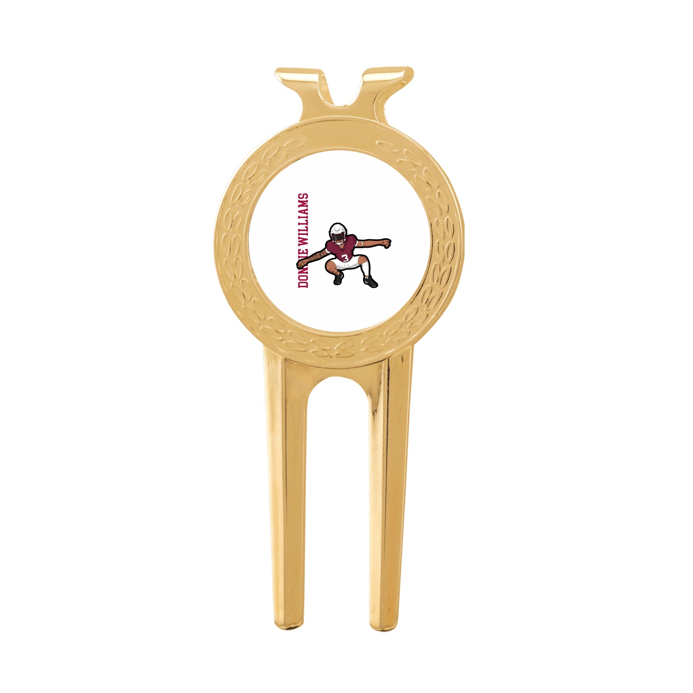 Divot Tool with Ball Marker — Name Vertical in Classic