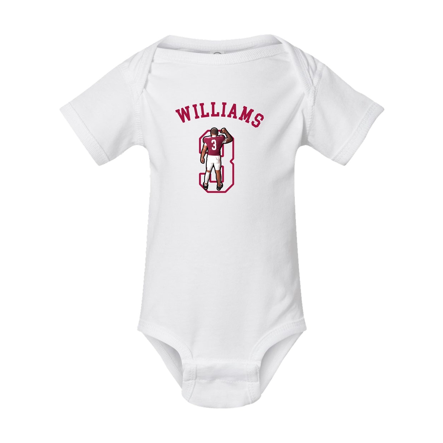 Baby Onesie — Shirsey Arch in White