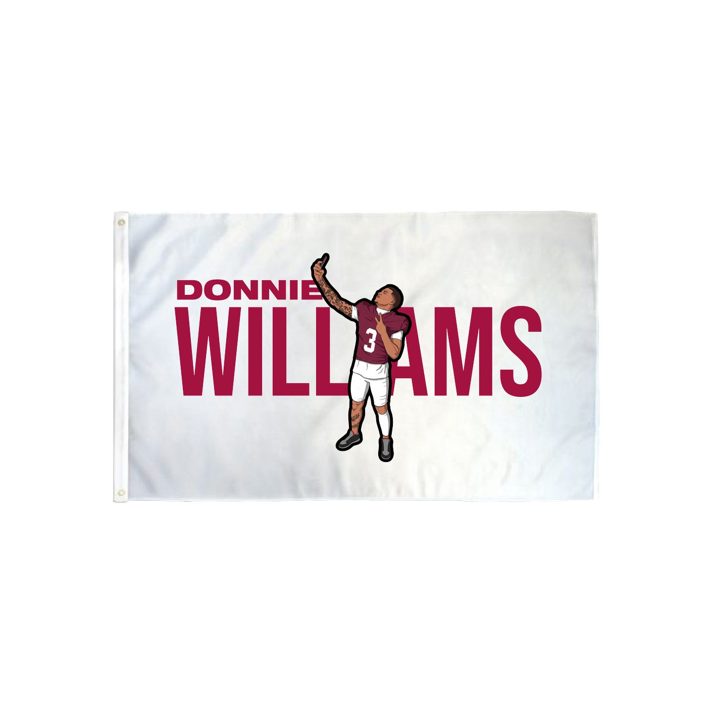 3x5 Flag — Player Name in Classic