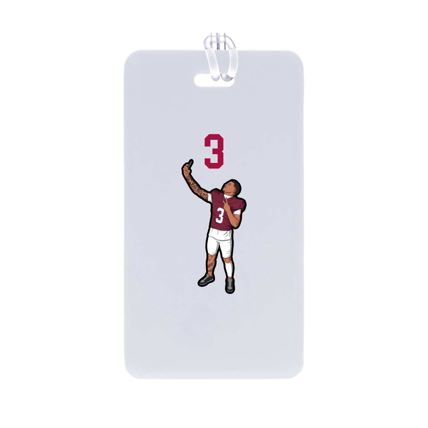 Bag Tag — Number Top in Classic