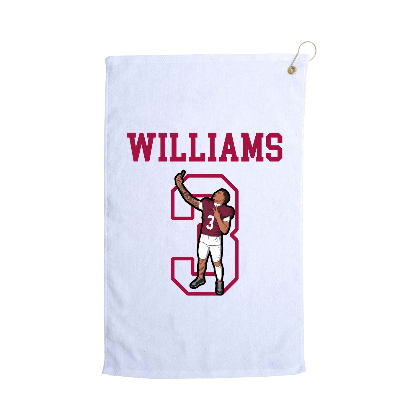 Golf Towel — Shirsey in White