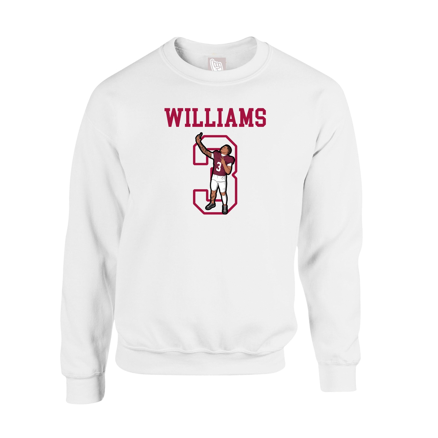 Fleece Crew — Shirsey in White