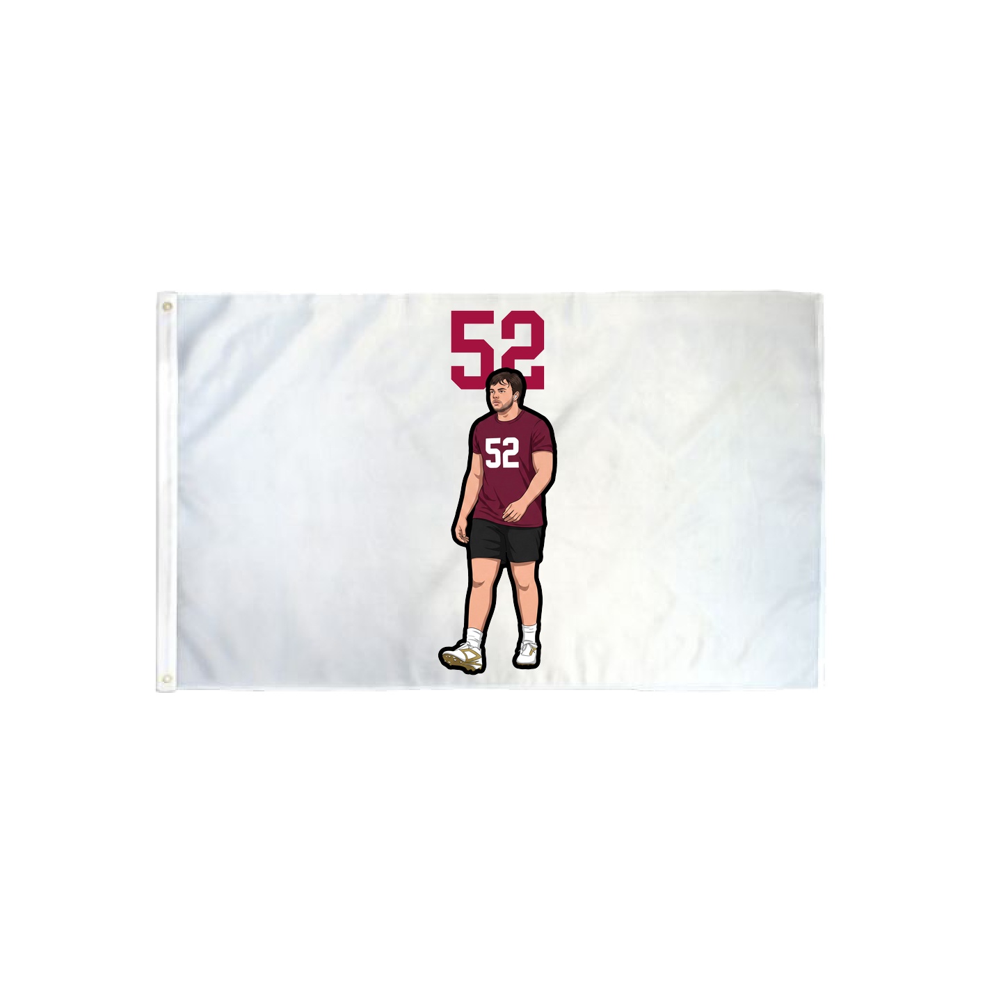 3x5 Flag — Number Top in Classic