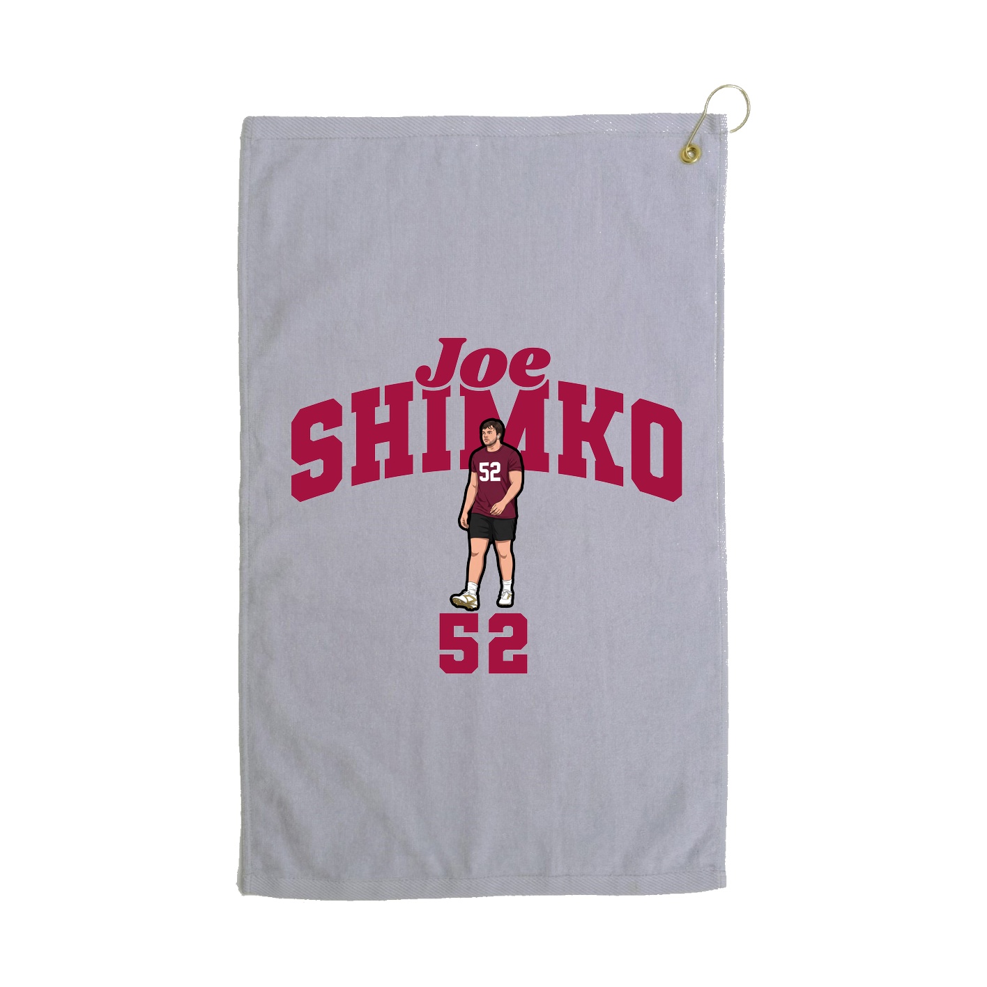 Golf Towel — Signature Arch in Grey