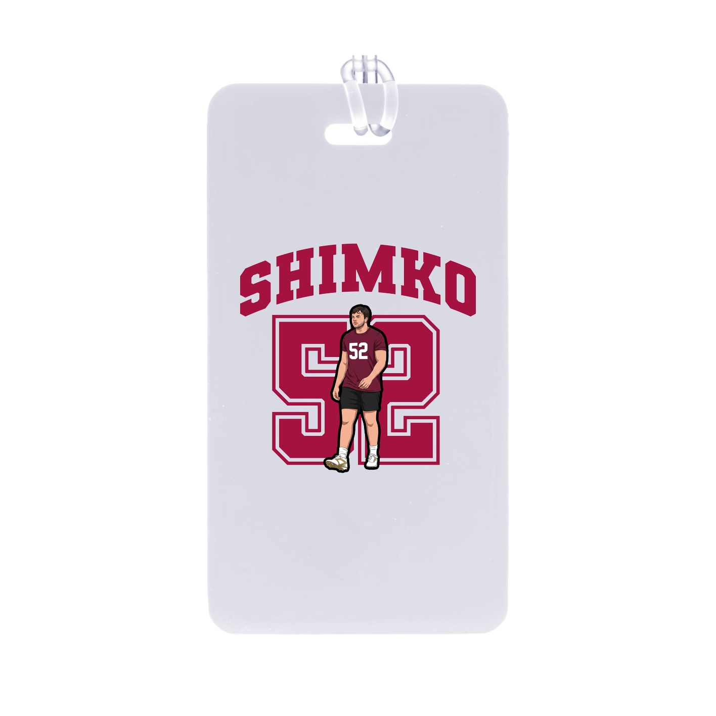 Bag Tag — Number in Classic