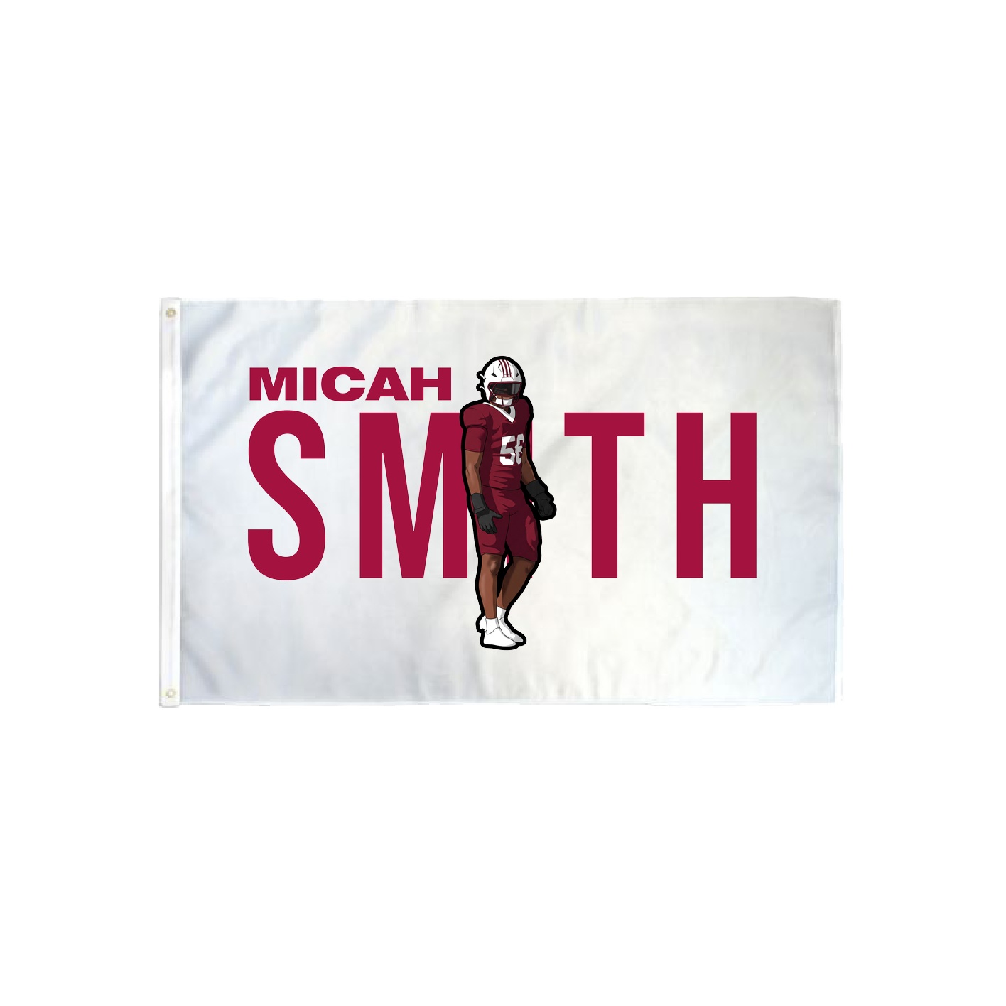 3x5 Flag — Player Name in Classic