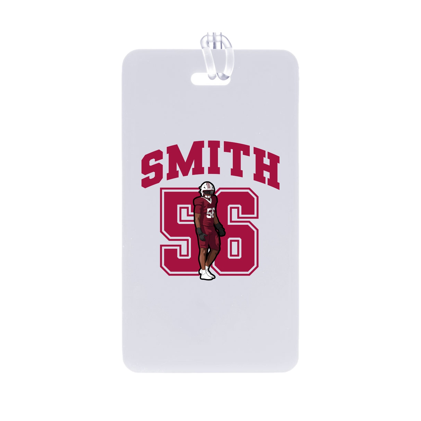Bag Tag — Number in Classic
