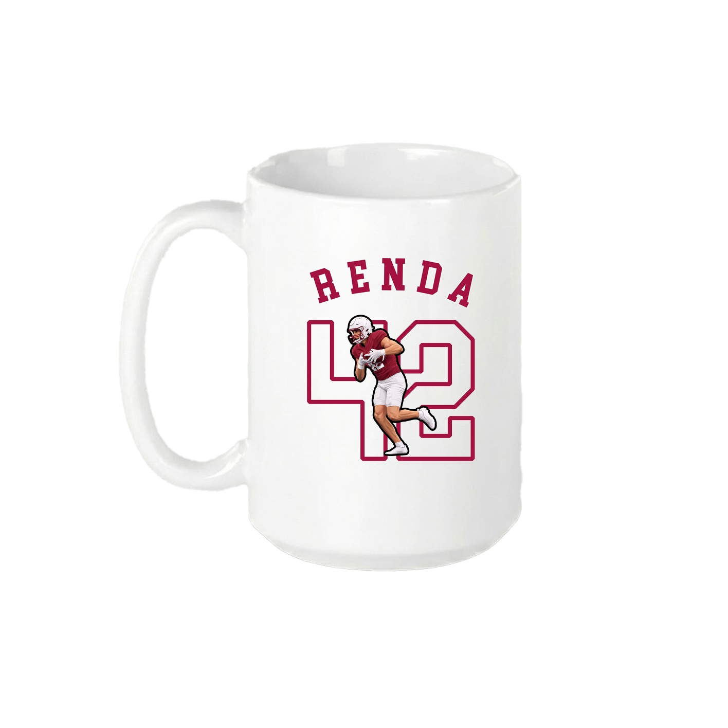 15oz Coffee Mug — Shirsey Arch in White