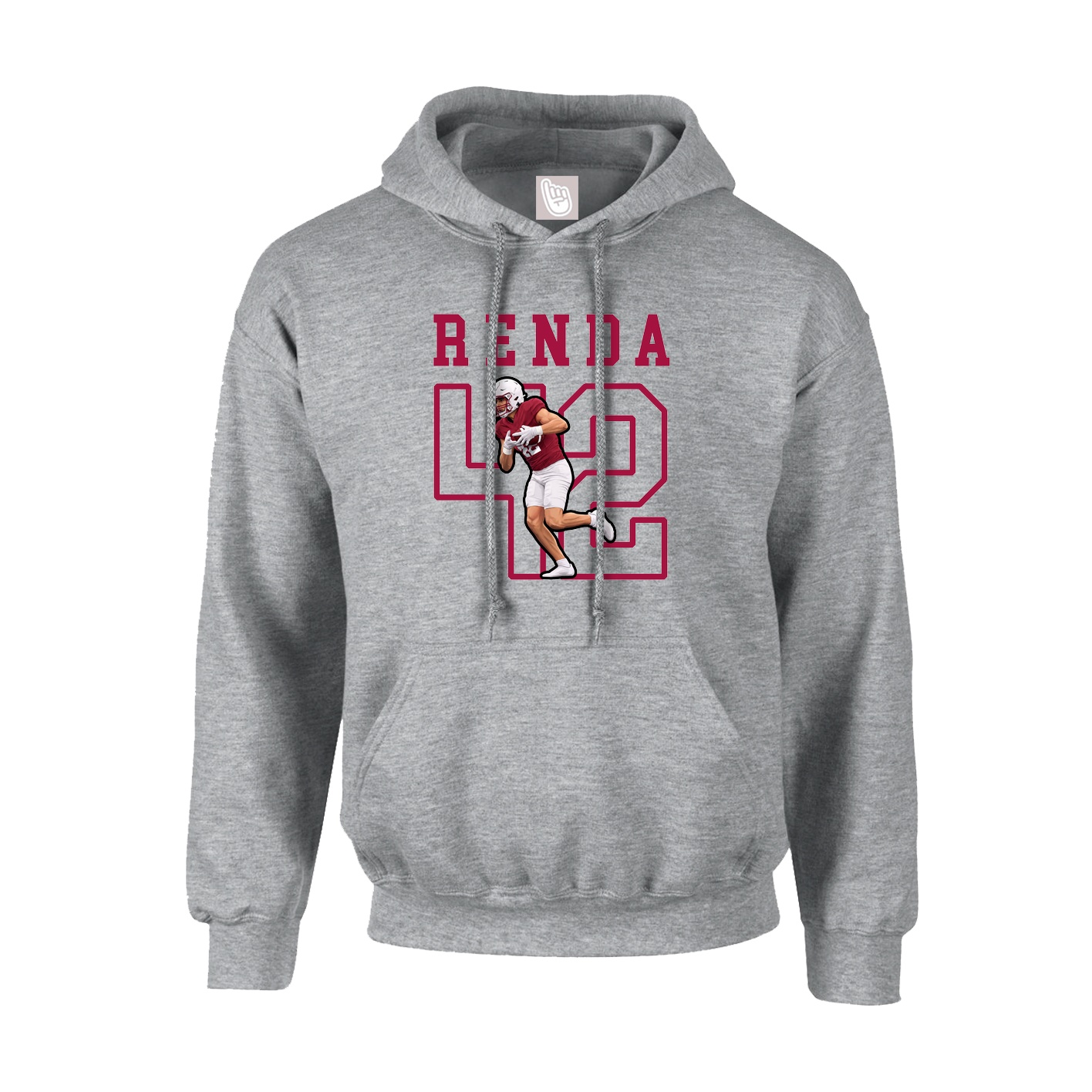 Hoodie — Shirsey in Grey