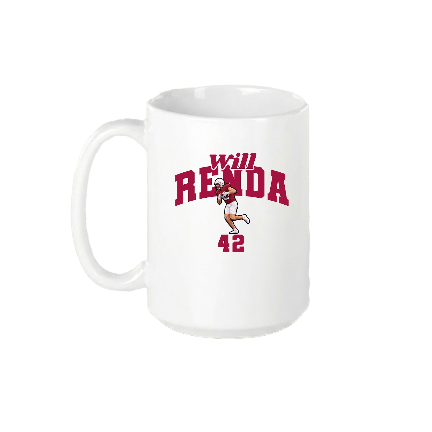 15oz Coffee Mug — Signature Arch in White