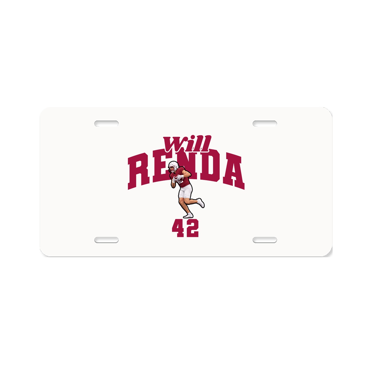 License Plate — Signature Arch in Classic