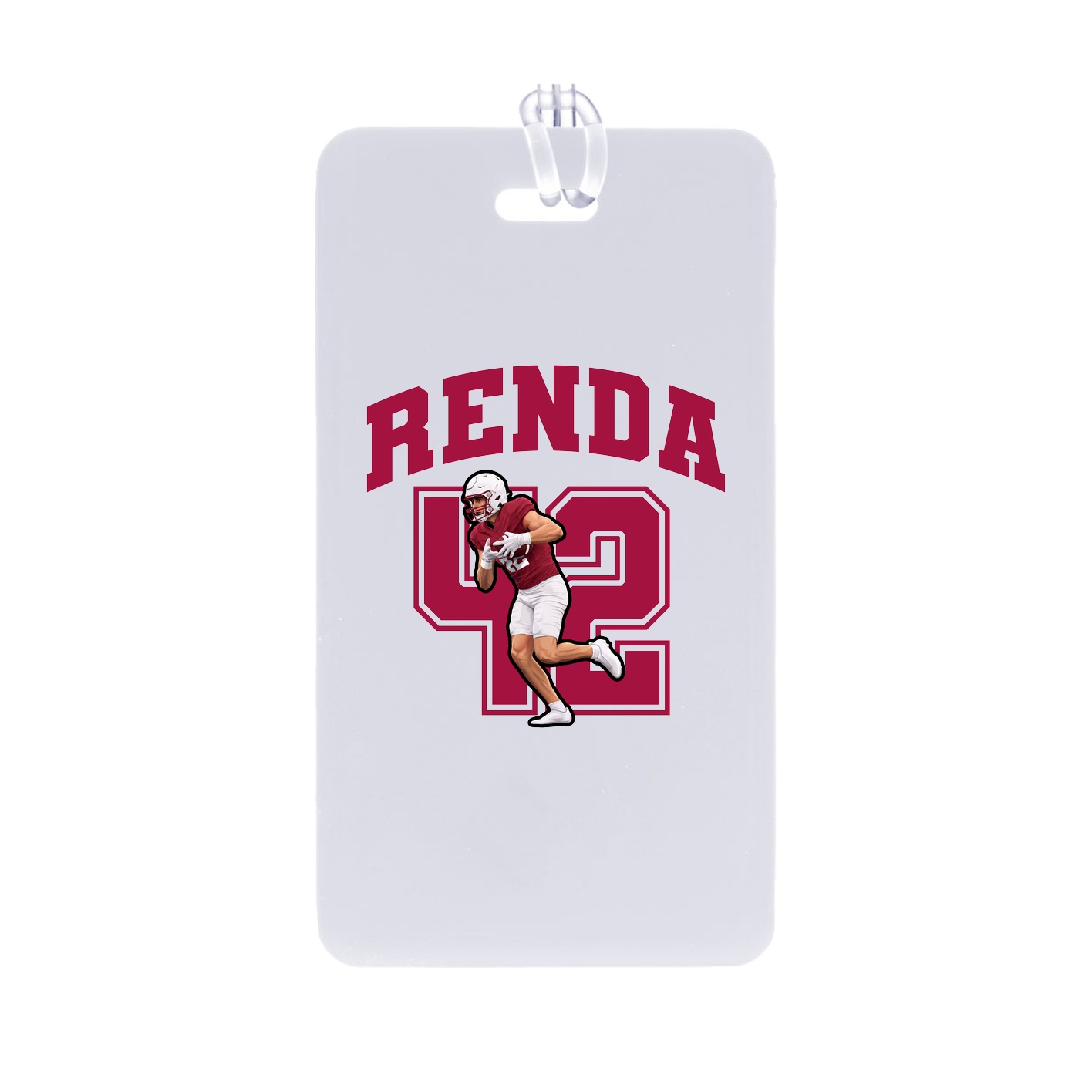Bag Tag — Number in Classic