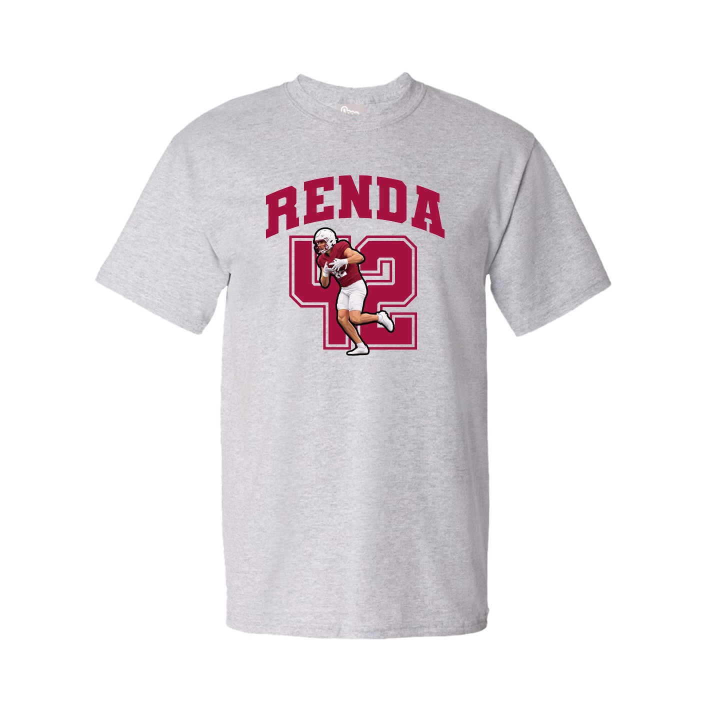 Youth Tee — Number in Grey