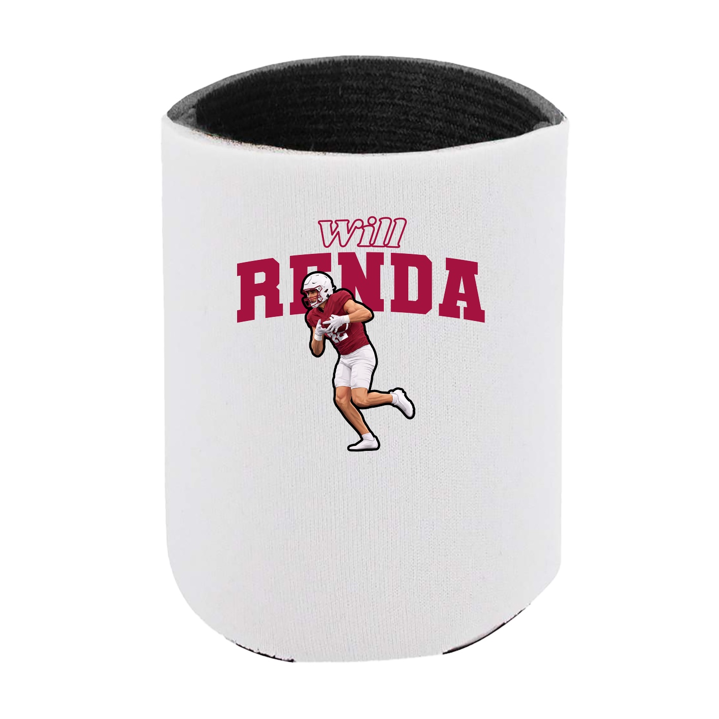 Can Holder — Name Arch in White