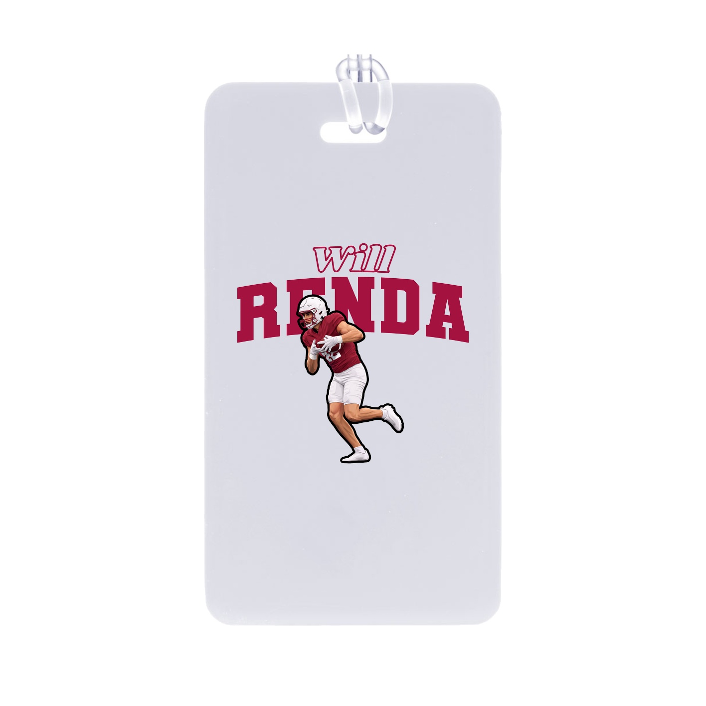Bag Tag — Name Arch in Classic