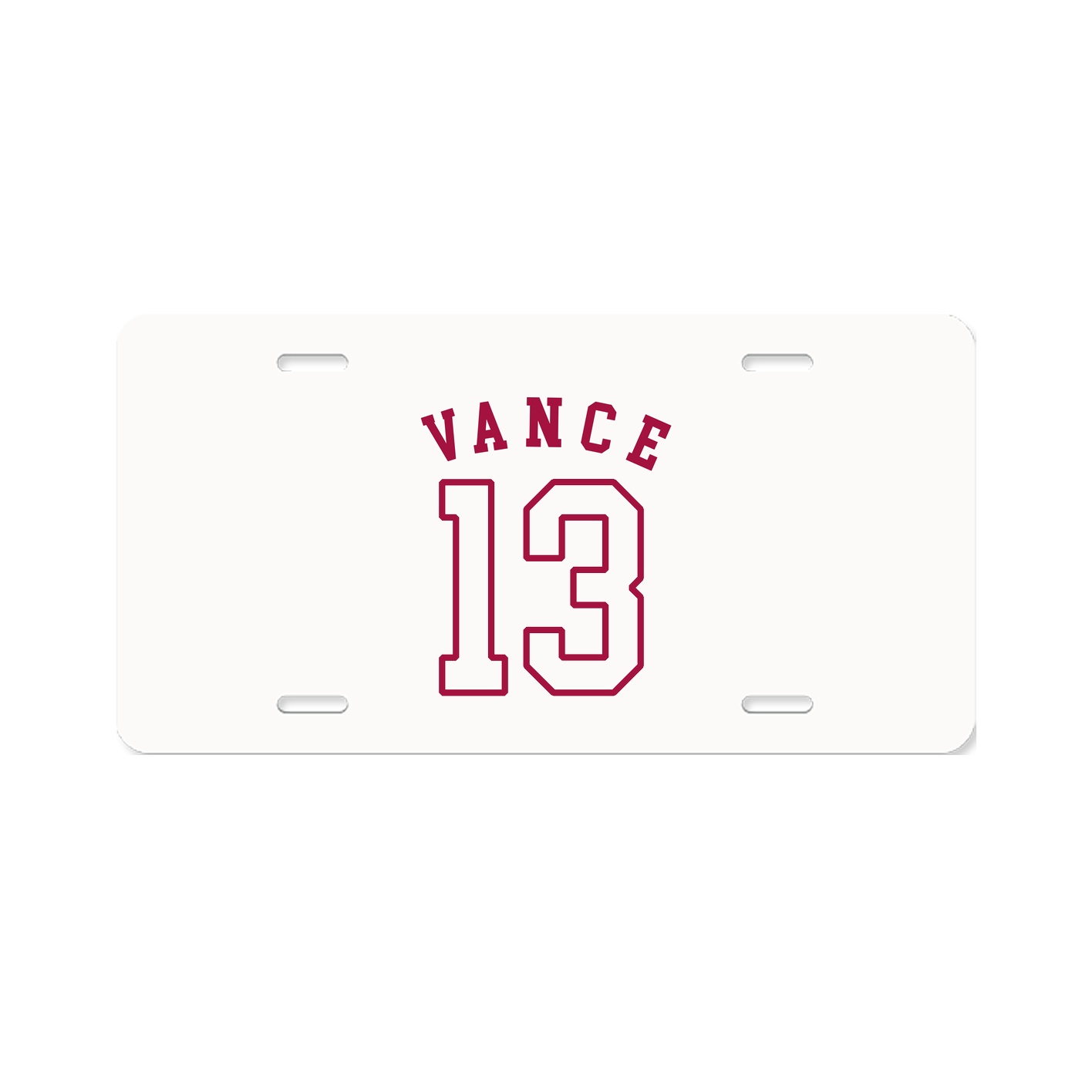 License Plate — Shirsey Arch in Classic