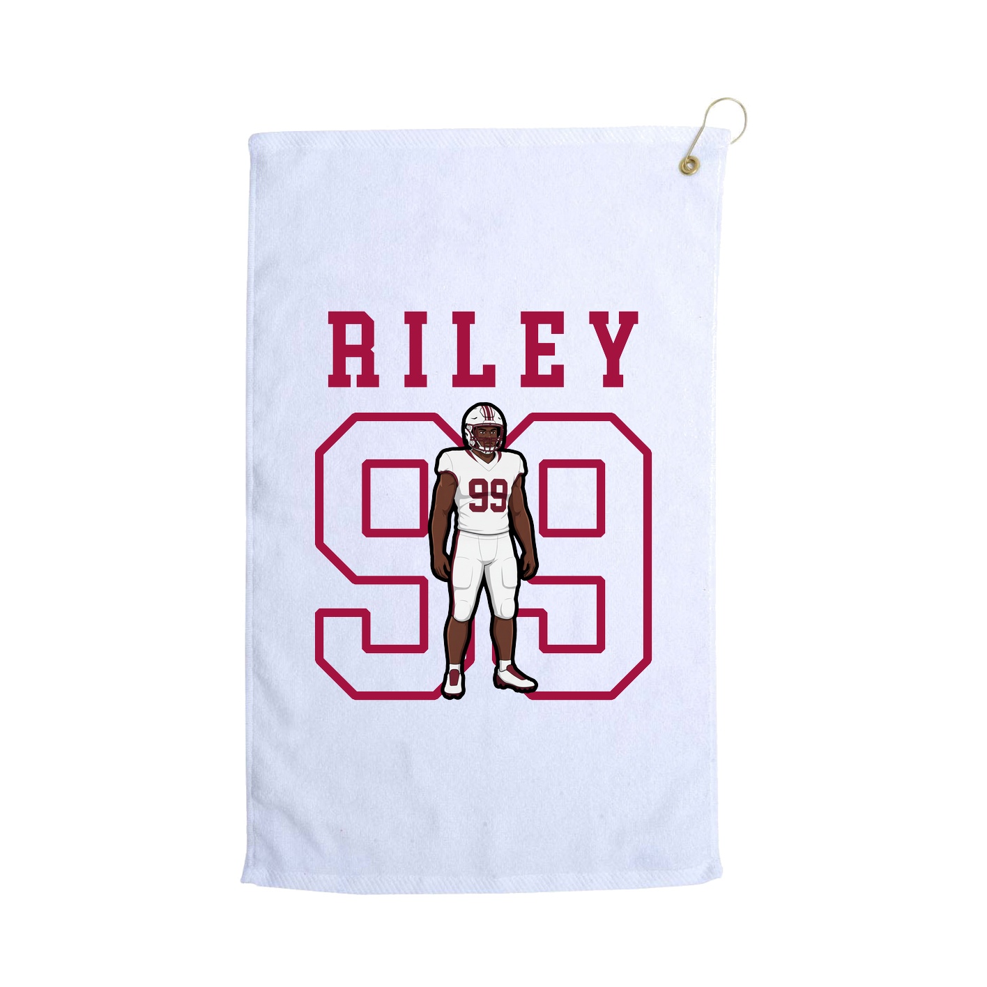 Golf Towel — Shirsey in White