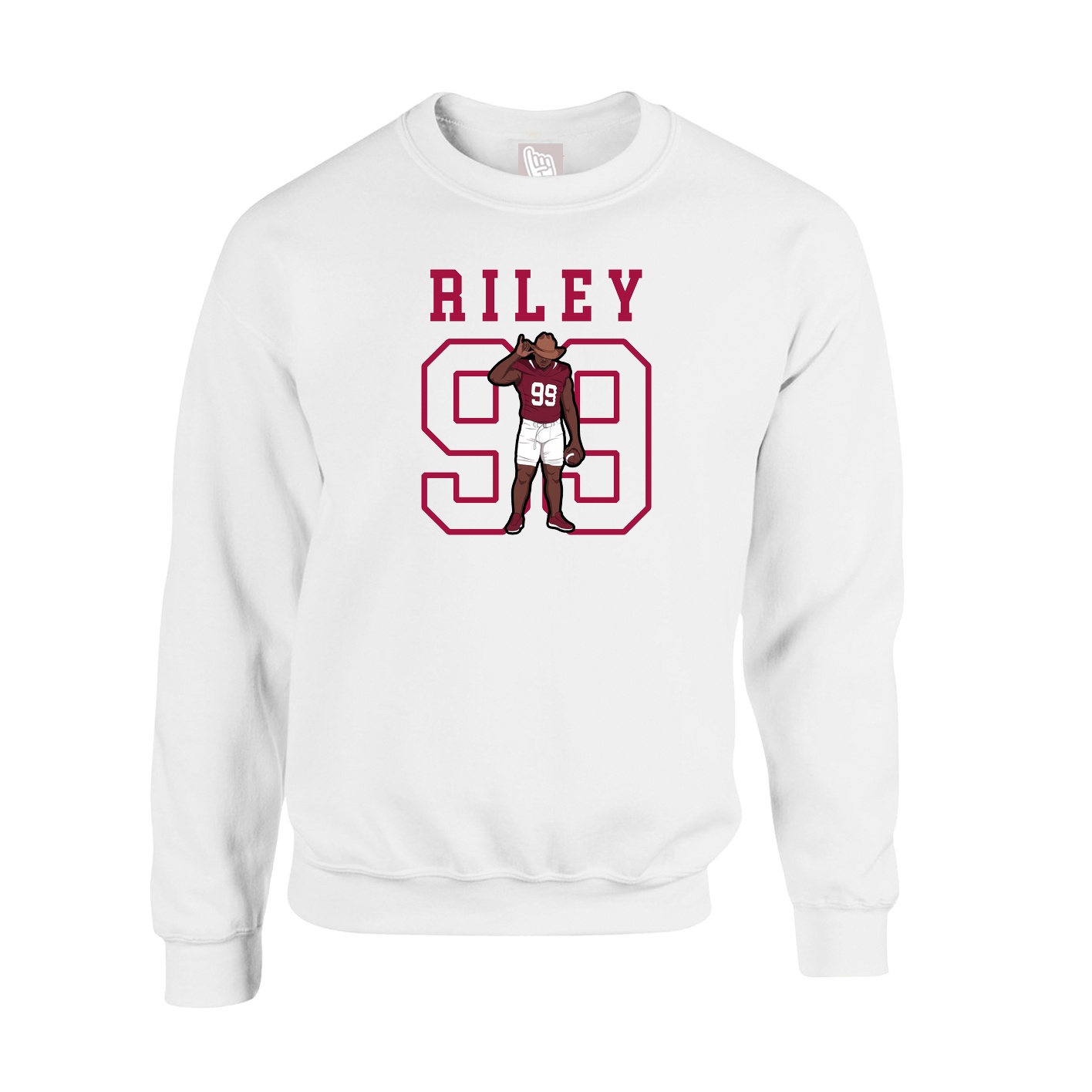 Fleece Crew — Shirsey in White