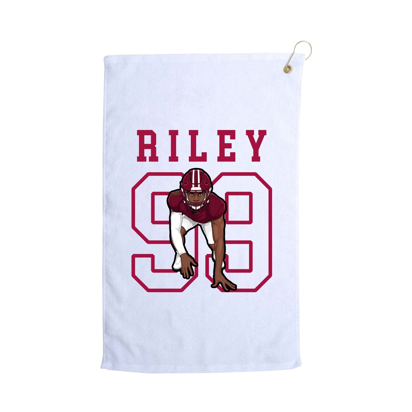 Golf Towel — Shirsey in White