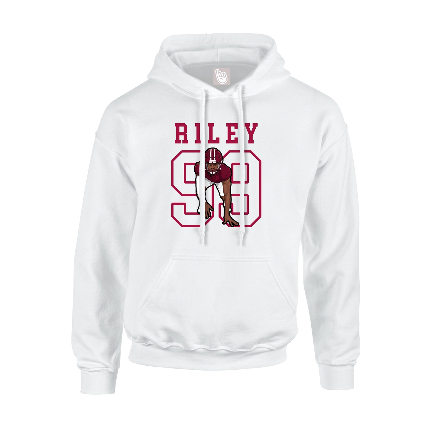 Youth Hoodie — Shirsey in White