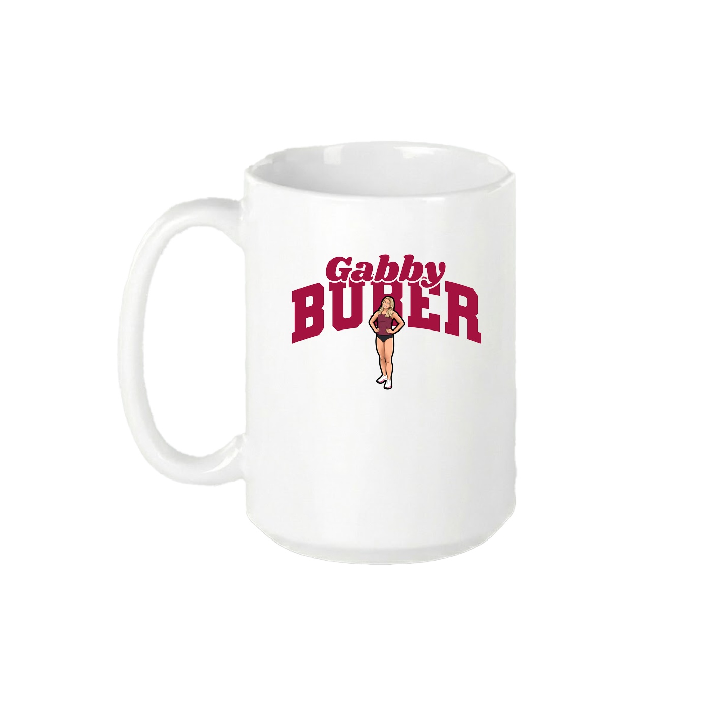 15oz Coffee Mug — Signature Arch in White