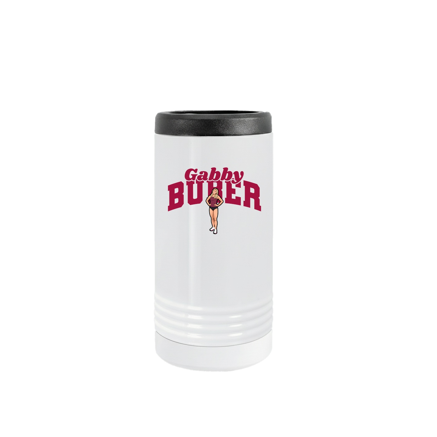 Slim Beverage Holder — Signature Arch in White