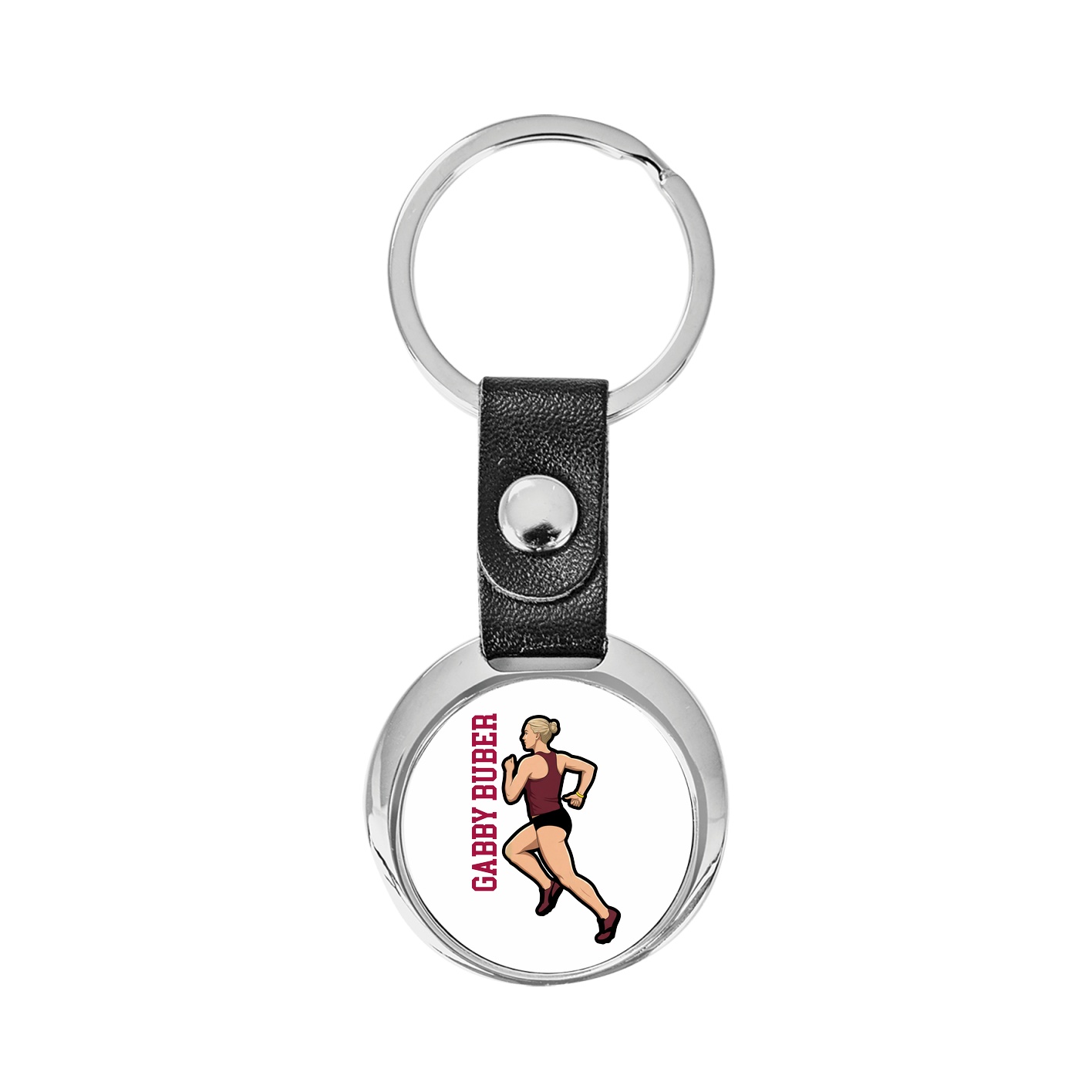Key Chain — Name Vertical in Classic