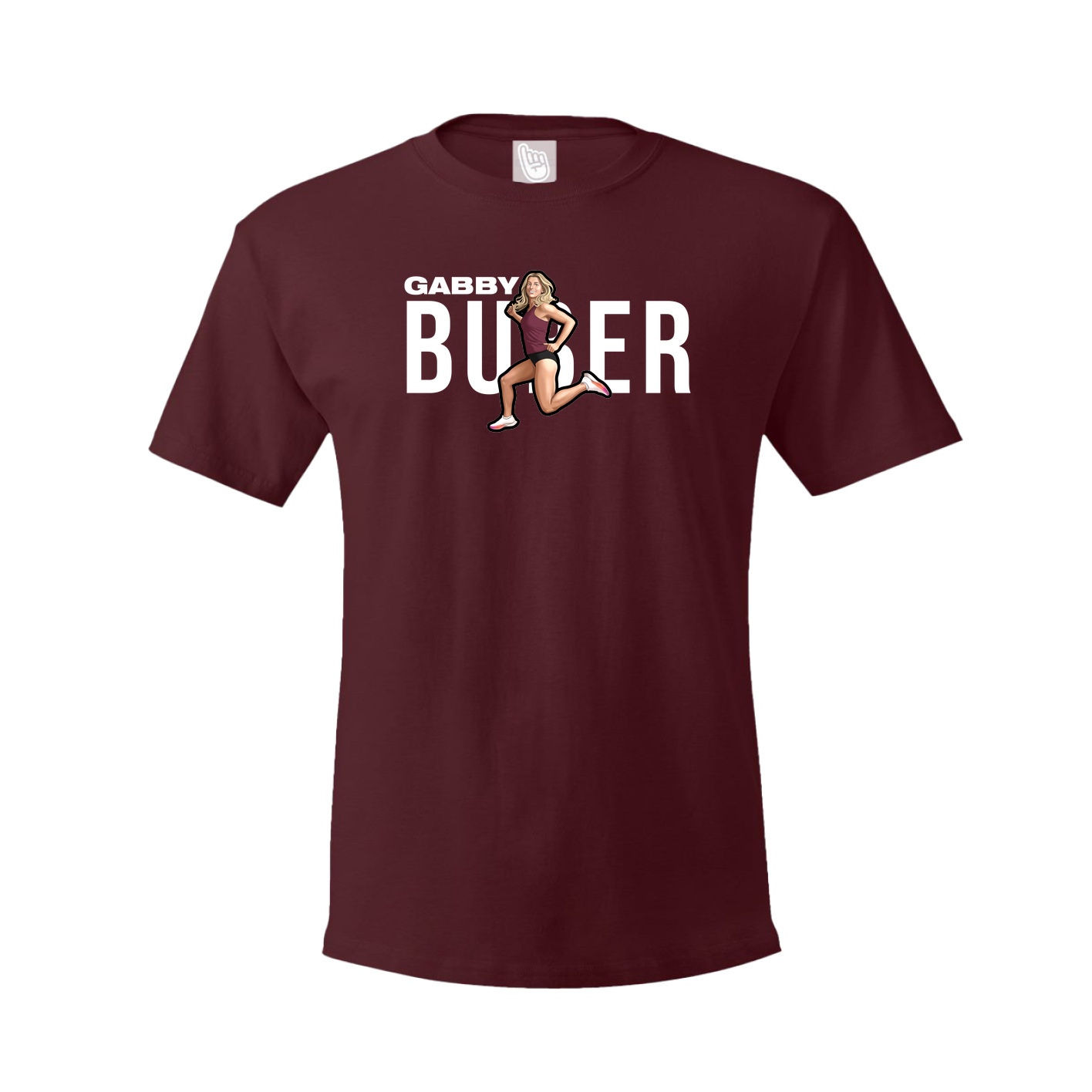 Tee — Player Name in Maroon