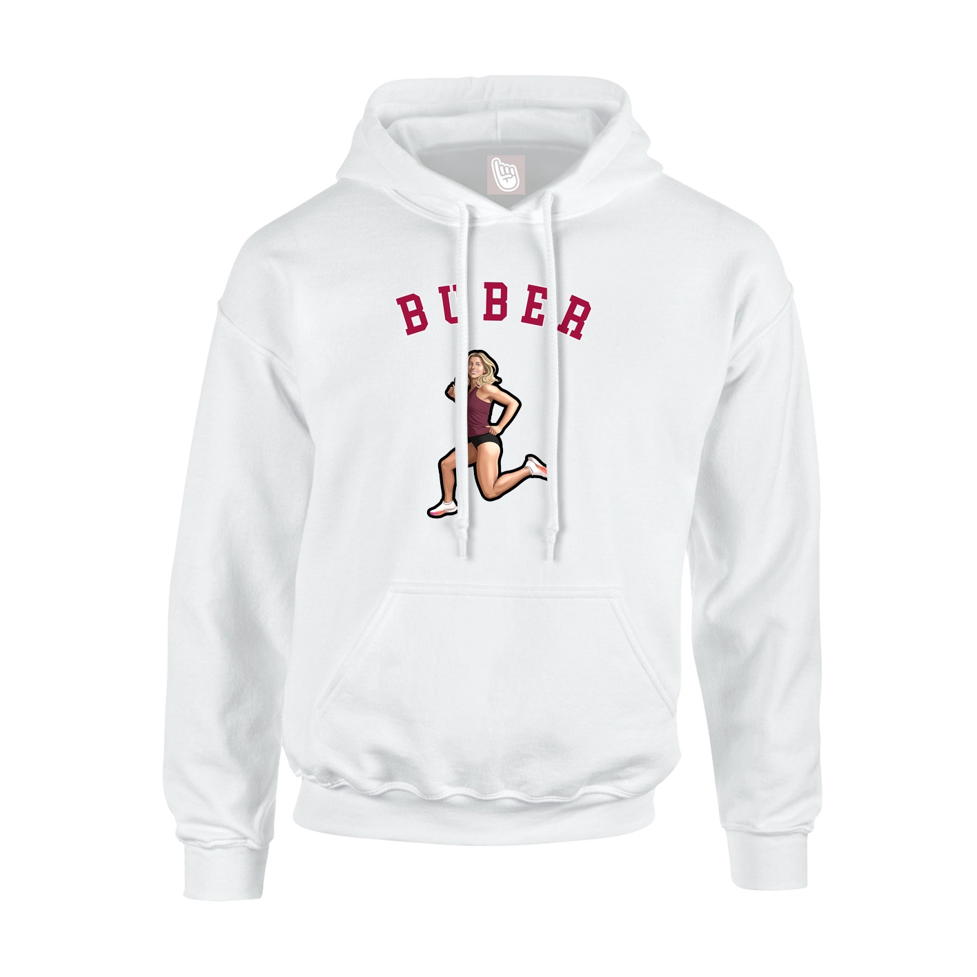 Hoodie — Shirsey Arch in White