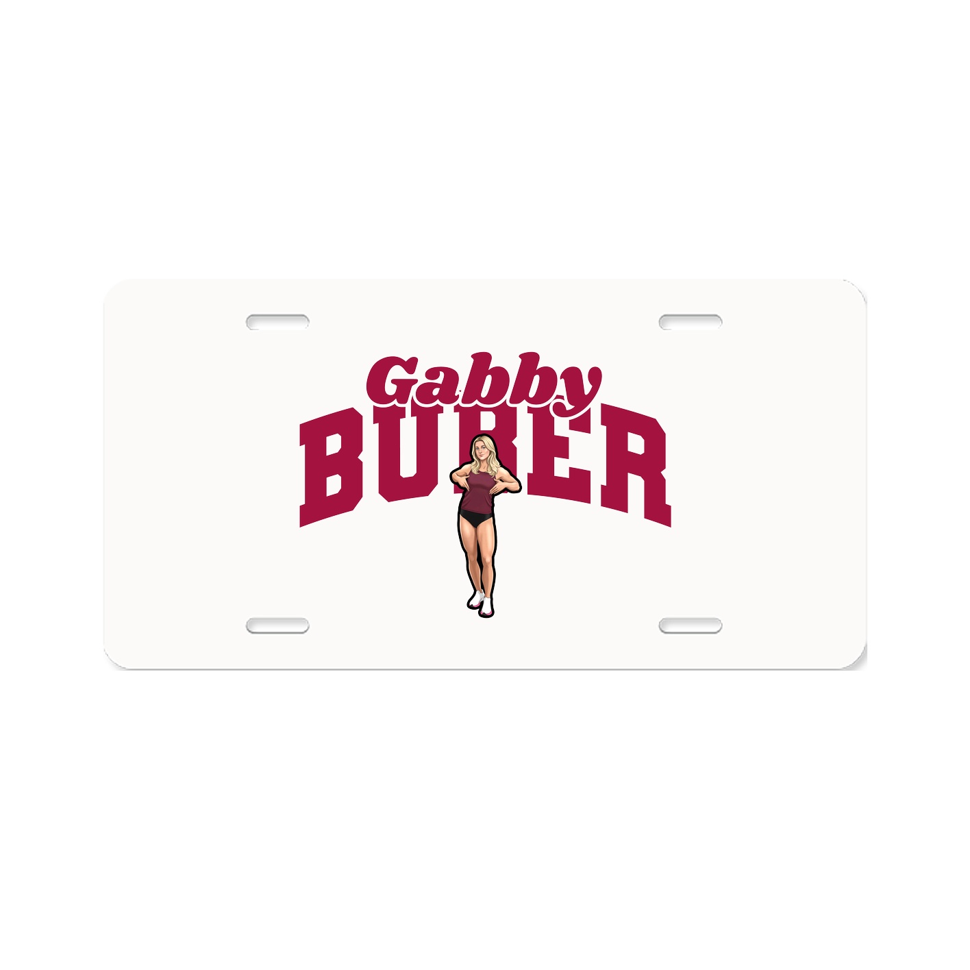License Plate — Signature Arch in Classic