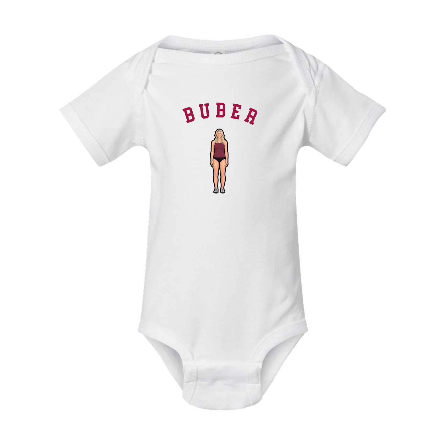 Baby Onesie — Shirsey Arch in White