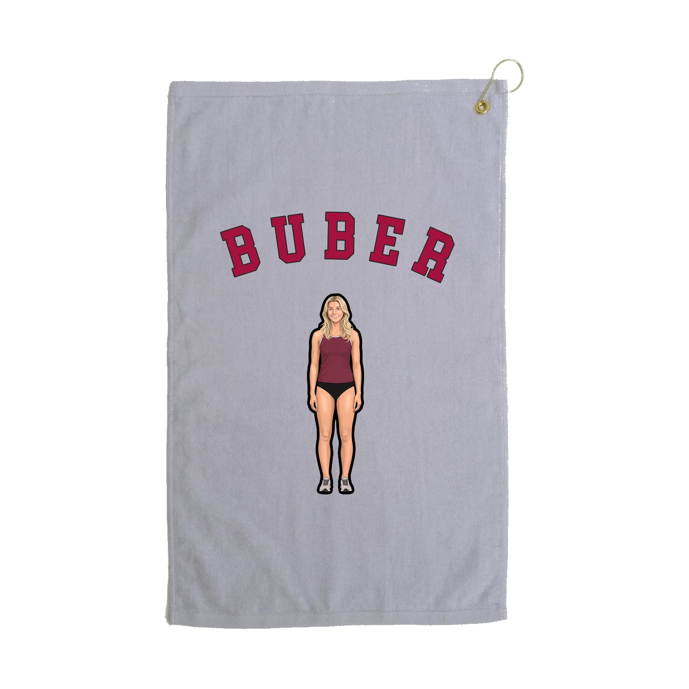 Golf Towel — Shirsey Arch in Grey
