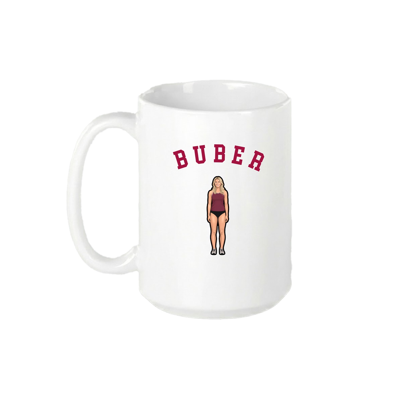 15oz Coffee Mug — Shirsey Arch in White