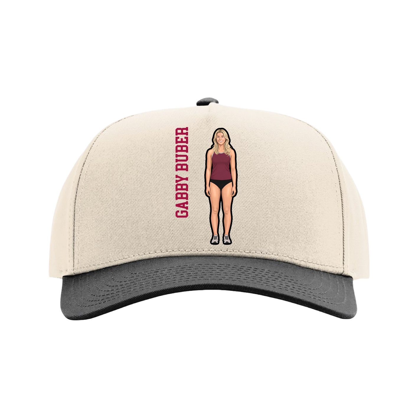 Full Fabric Five-Panel Champ Cap