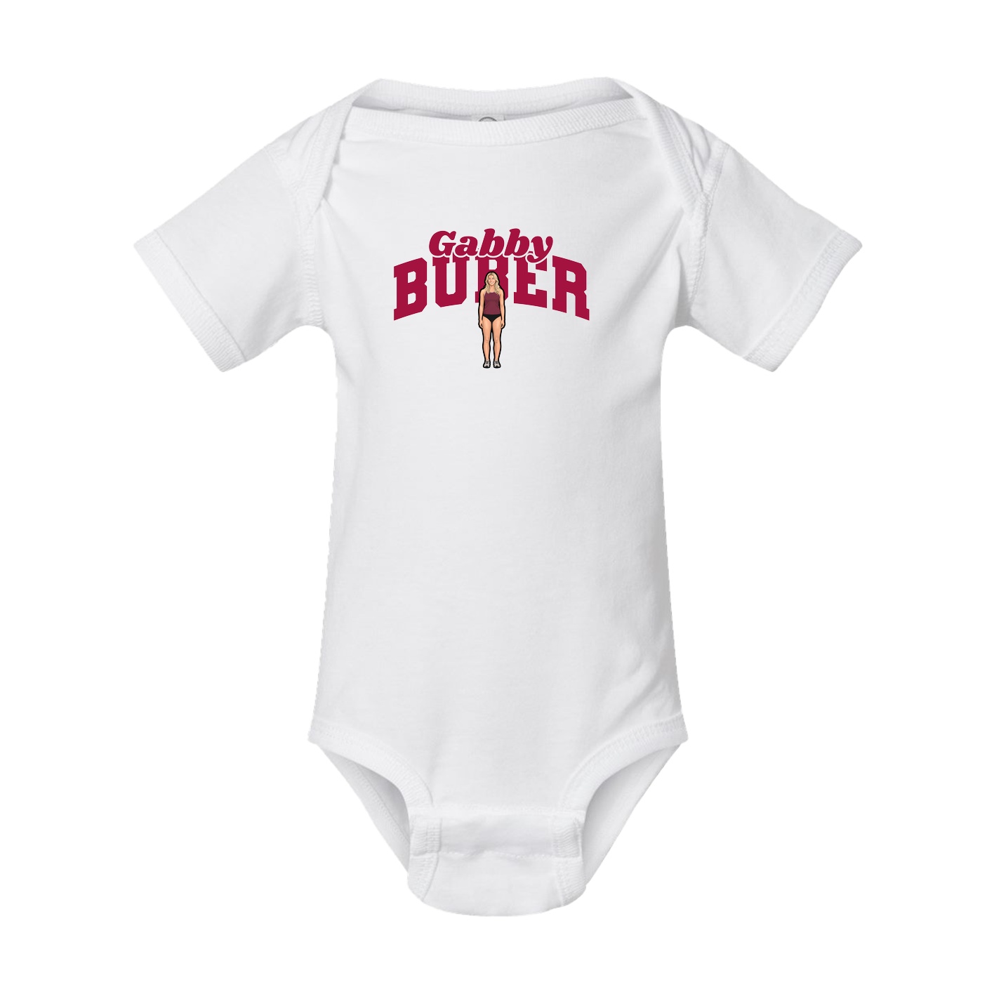 Baby Onesie — Signature Arch in White