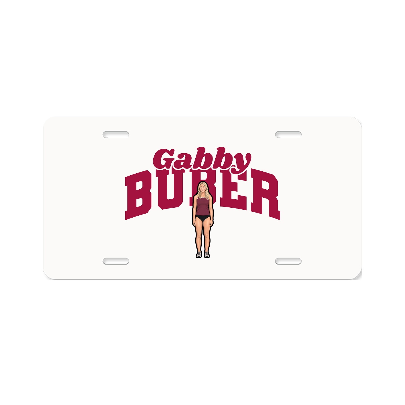 License Plate — Signature Arch in Classic