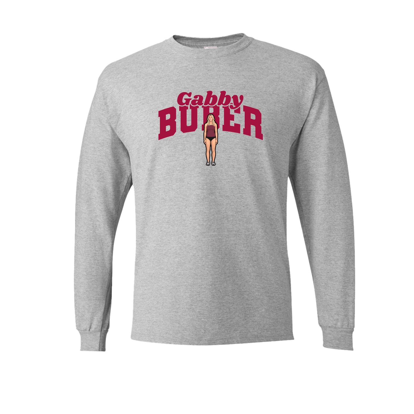 Long Sleeve Tee — Signature Arch in Grey