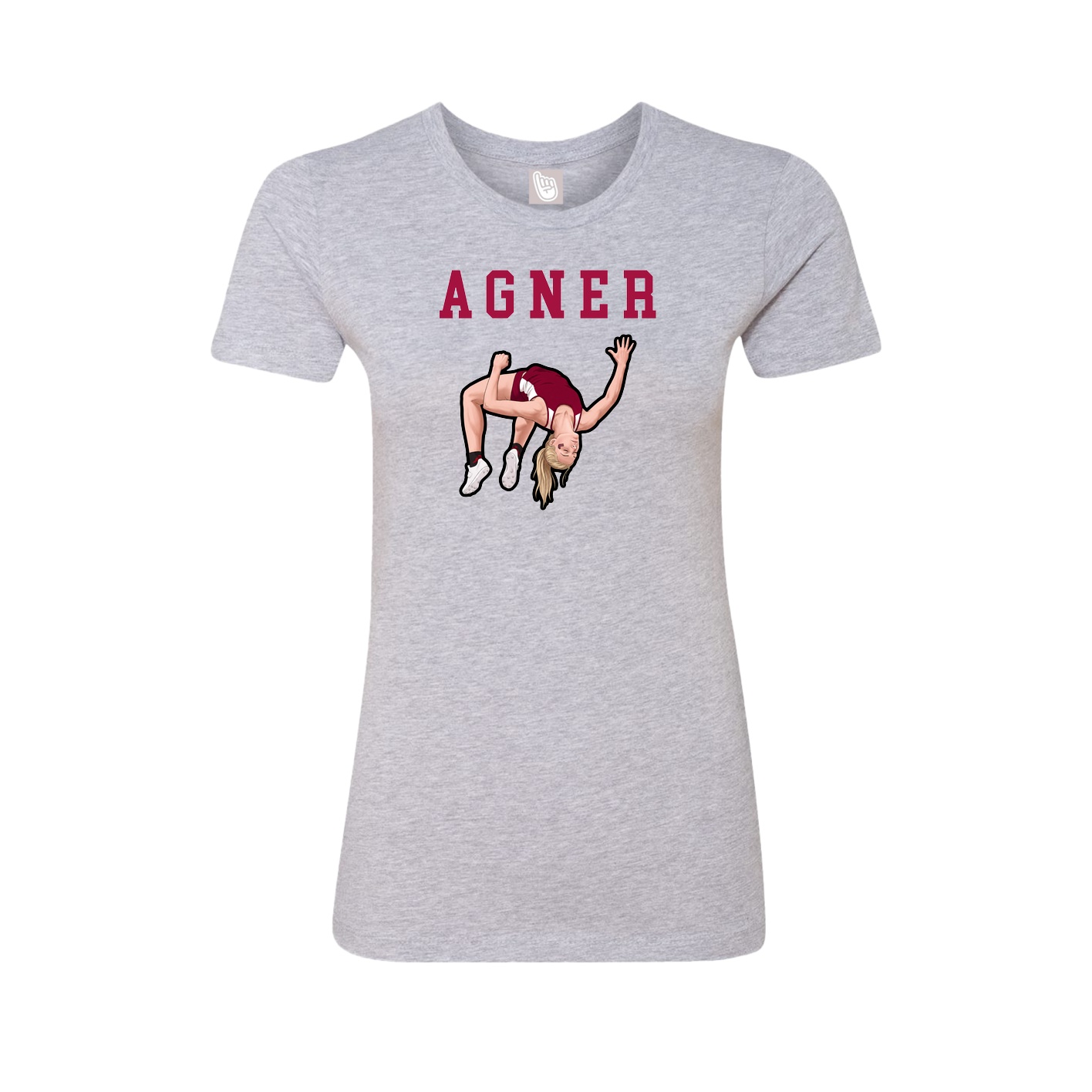 Fitted Women's Tee — Shirsey in Grey