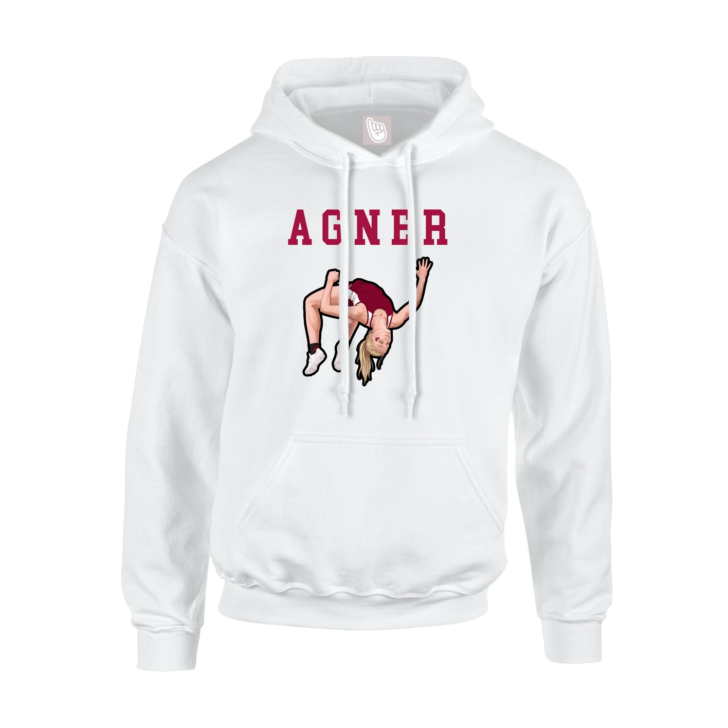 Hoodie — Shirsey in White
