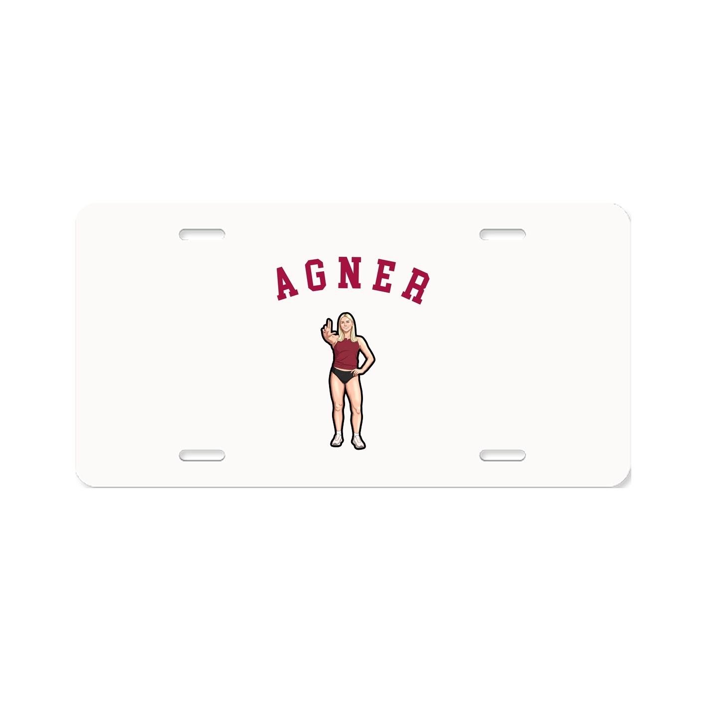 License Plate — Shirsey Arch in Classic