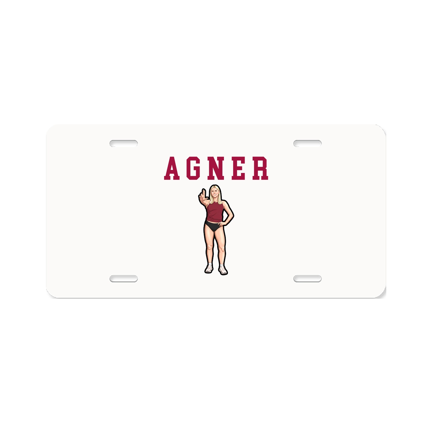 License Plate — Shirsey in Classic