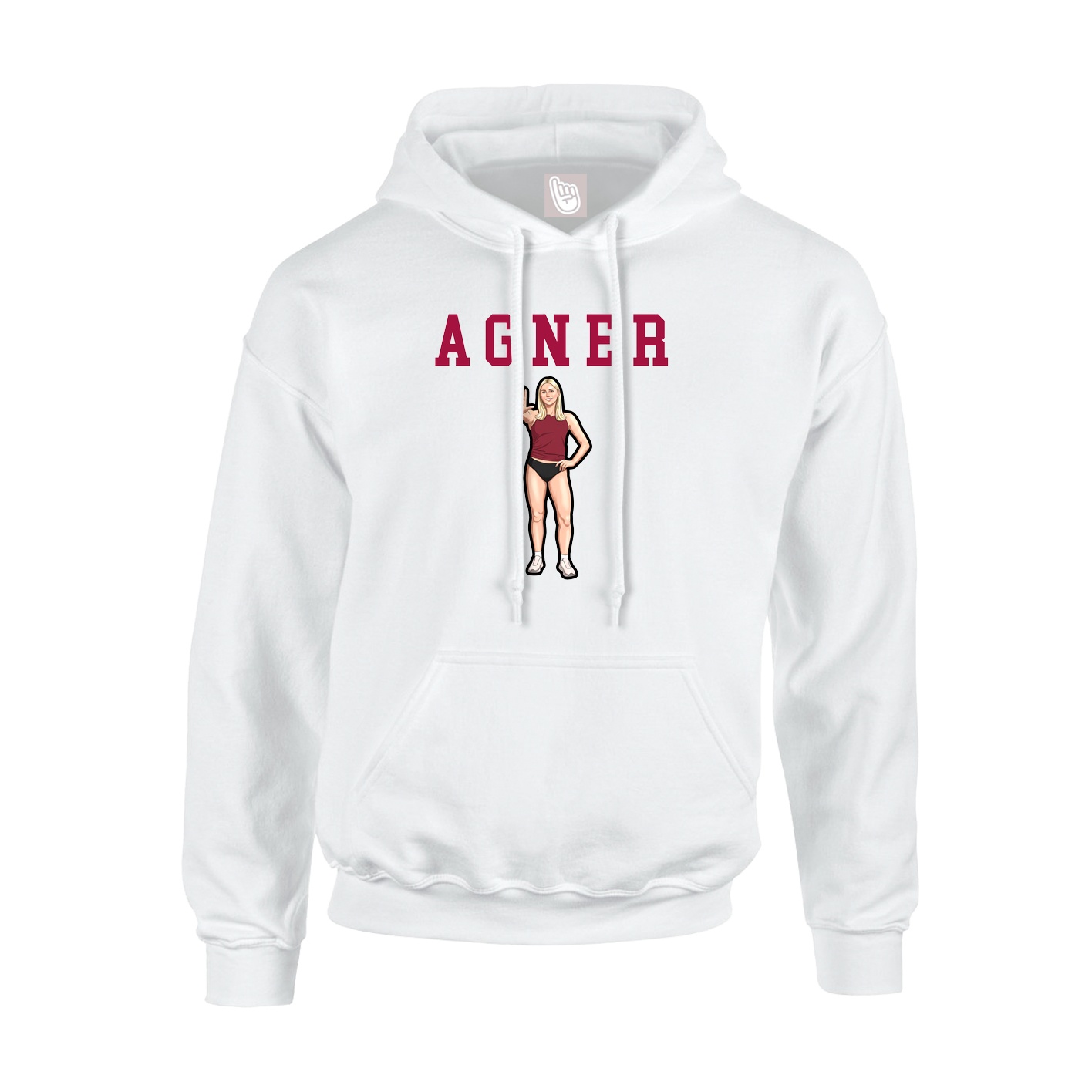 Youth Hoodie — Shirsey in White